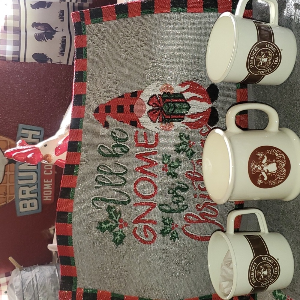 Authentic Starbucks Cups.